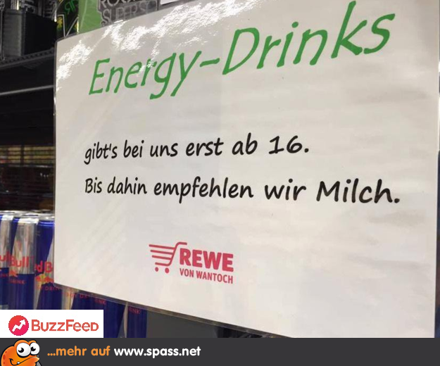 Lieber Milch Statt Redbull Lustige Bilder Auf Spass Net