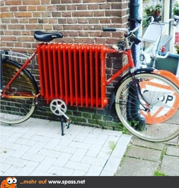 Fahrrad Heizung Lustige Bilder Auf Spass Net