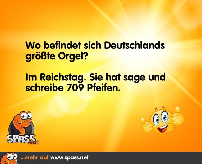 Die größte Orgel Deutschlands | Lustige Bilder auf Spass.net